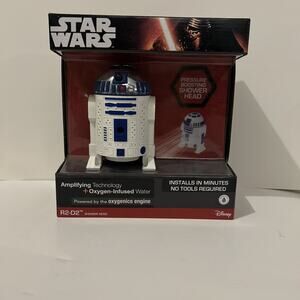 NEW 2012 Disney Star Wars R2-D2 Pressure Boosting Shower Head Easy Install 73268
